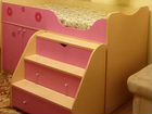 Мебель для девочки: комплект кровать, стол, шкаф