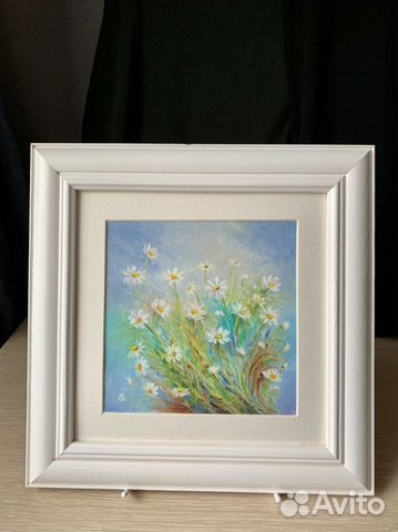 Картины маслом цветы