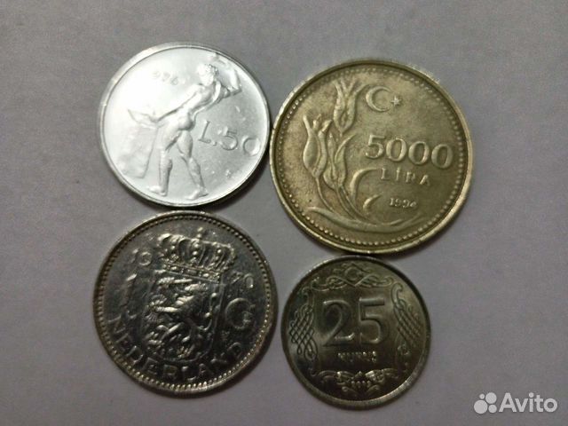 Зарубежные монеты