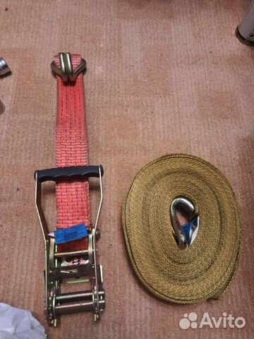 Ремни стяжные бу