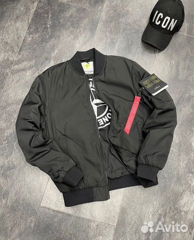 Куртка бомбер stone island
