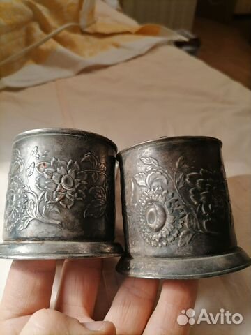 Подстаканник мельхиоровый СССР