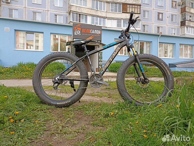 Велосипед фэтбайк алюминиевый 26