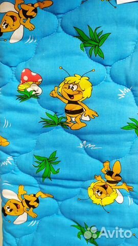 Одеяло детское в кроватку 118*118 см