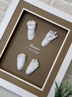 Слепки ручек и ножек премиум класса