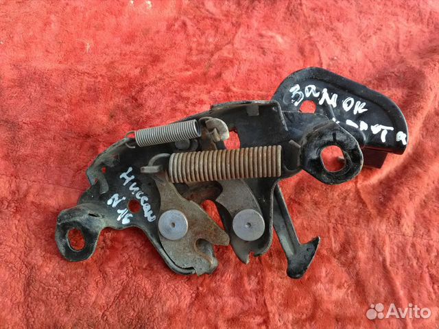 Замок капота Nissan Almera N16 Ниссан Альмера