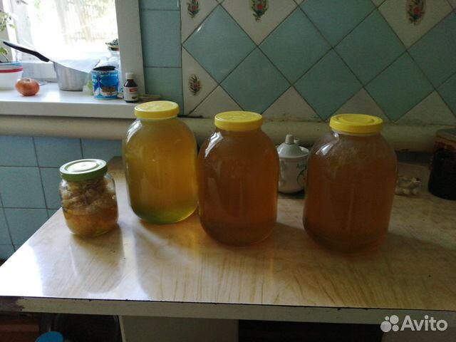 Мед в сотах