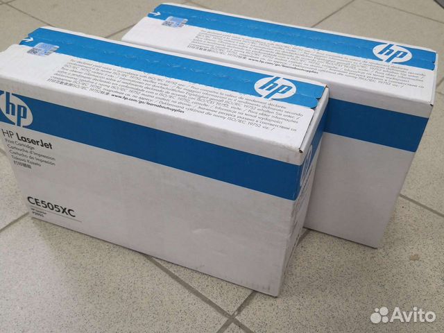 Картридж hp ce505xc