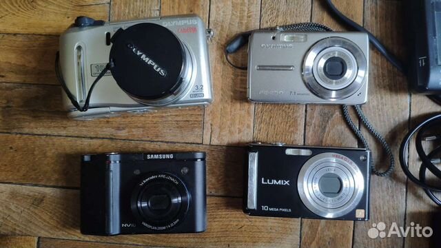 Компактные фотоаппараты на запчасти или ремонт