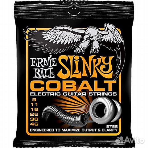 Ernie Ball 2722 струны для эл.гитары