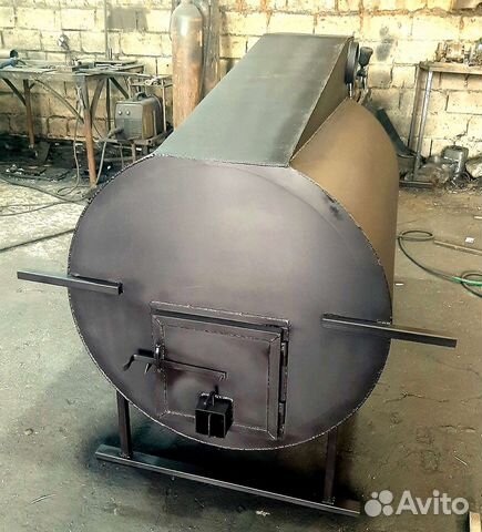 Печь пушка длительного горения