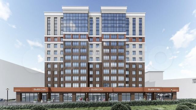 1-к. квартира, 51,8 м², 4/12 эт.