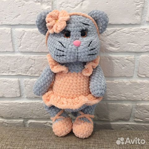 Мягкая игрушка котенок