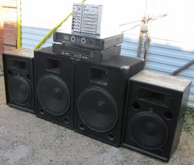 Колонки FA-Pro 2000W 4шт D12-15