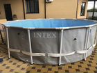 Каркасный бассейн intex объявление продам