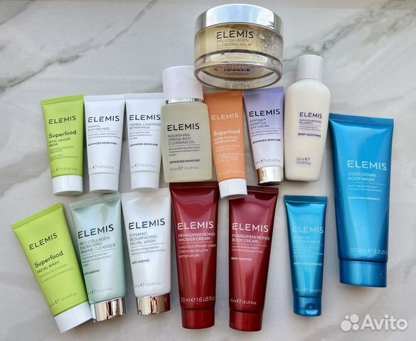 Elemis кремы, маски, умывалки, уход для тела