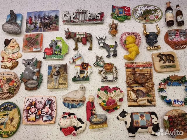 Магниты животные и еда