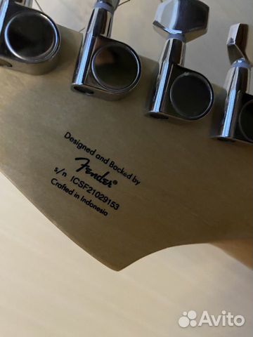 Электрогитара fender squier stratocaster