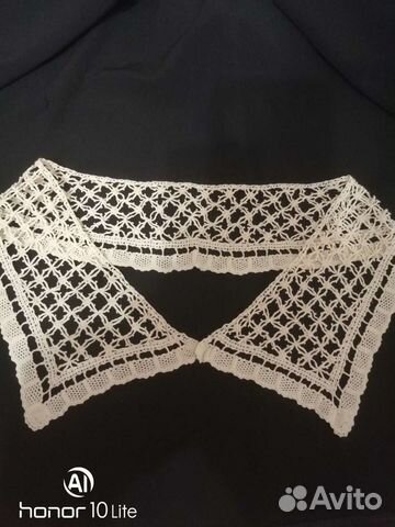 Воротник вязаный крючком