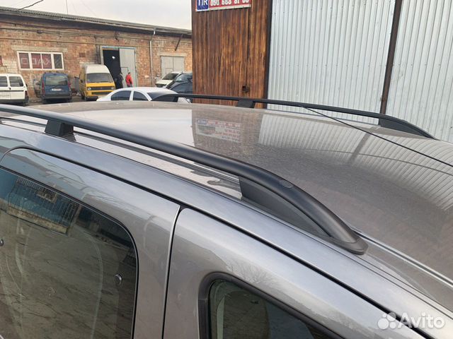 Рейлинги, дуги Citroen Berlingo 2008-нв (чёрные)