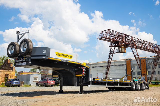 Полуприцеп трал (тяжеловоз) Juterborg 985234, 2023