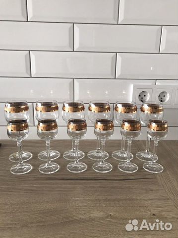 Фужеры Bohemia из СССР