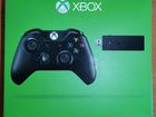 Геймпад Xbox One + беспроводной адаптер к Windows