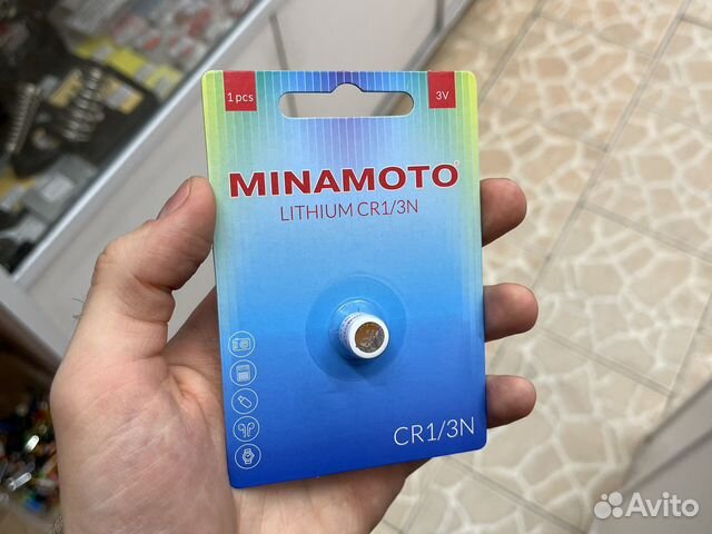 Батарейка Minamoto CR1/3N (3В) BL-1