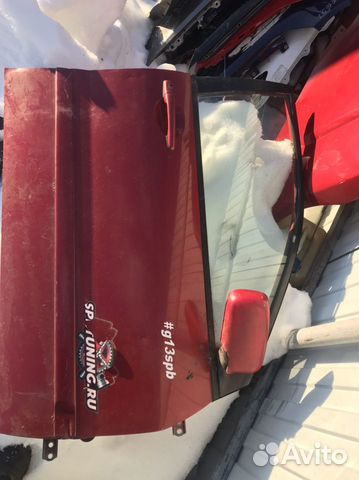 Передняя правая дверь лансер 9