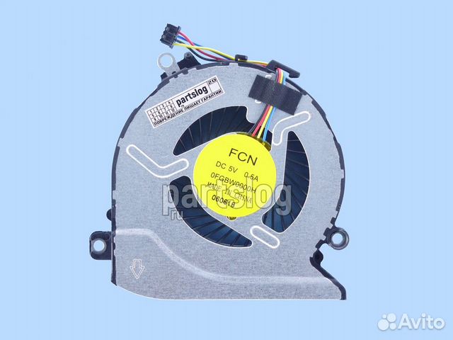 Вентилятор для HP Pavilion 15-AB, 15Z-A, 17-G 4-pi