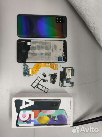 Разбор Samsung Galaxy A51 SM -A515FN по запчастям