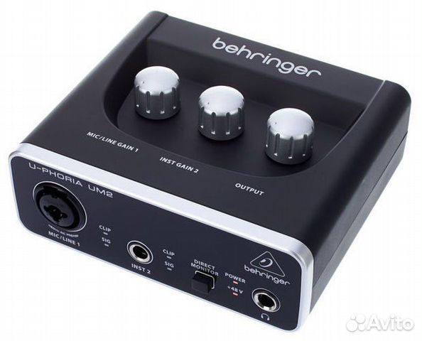 Шипит звуковая карта behringer