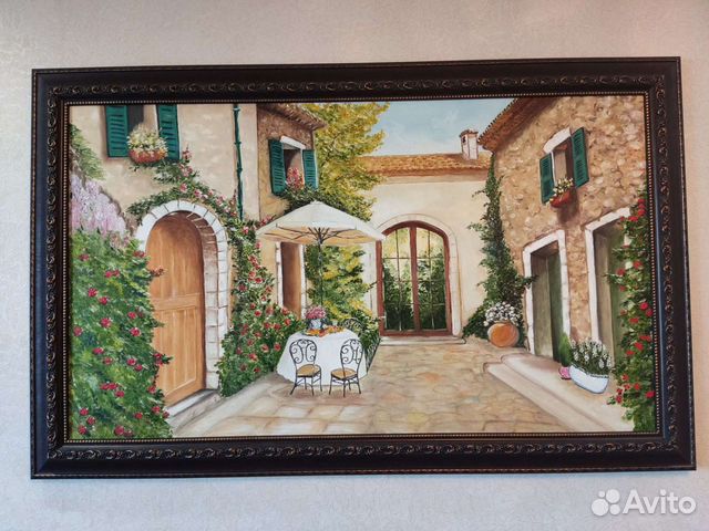 Картина маслом. Холст 120 x 70