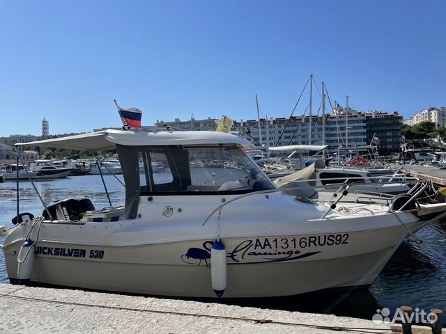 Каютный катер quicksilver 530
