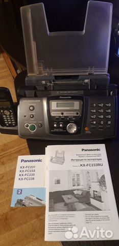 Телефон-Факс Panasonic KX-FC233RU