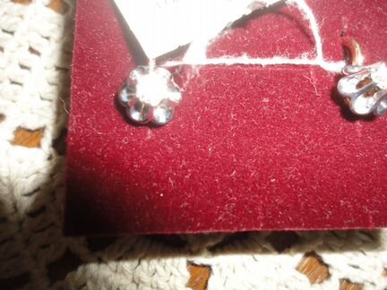 Новые золотые серьги с бриллиантами, Мюз(классика)