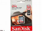 Флеш карта SD 128GB SanDisk sdxc Class 10 UHS-I Ul