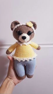 Мишка игрушка ручная работа