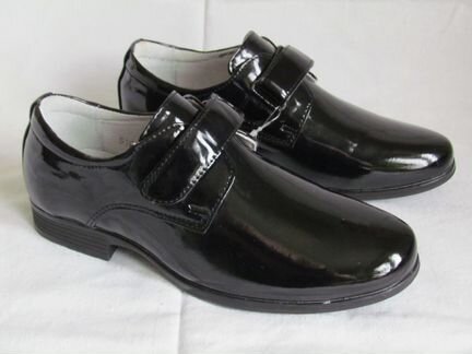 Новые Туфли 34 35 36 Лакированные ботинки сапог