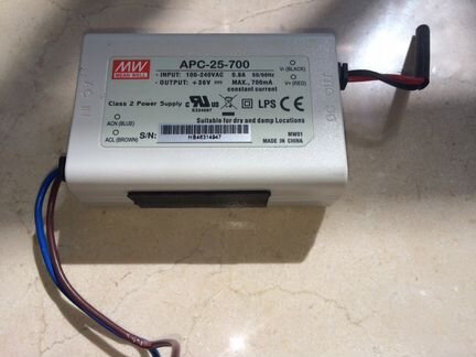 APC-25-700 Блок питания LED драйвер - mean well