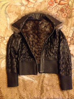 Двусторонняя меховая куртка