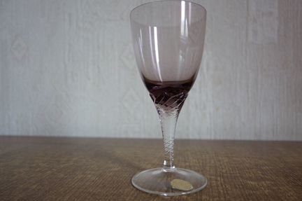 Фужеры. Богемское стекло