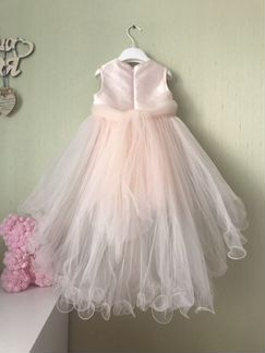 Платье со шлейфом и туфли Florence 25р