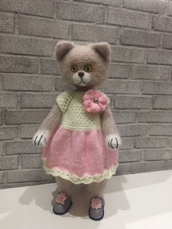 Кошечка из мохера