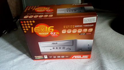 Оптический привод DVD Asus DRW-1608P