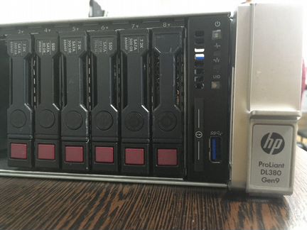 Сервер HP DL380 Gen9 (G9) 2хE5-2670v3 32GB