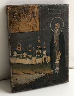 Икона Макарий Калязинский 19 век
