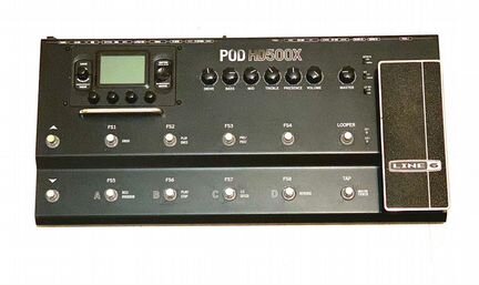 Гитарный процессор line 6 pod hd500x