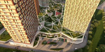 2-к апартаменты, 72.6 м², 8/21 эт.