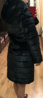 Шуба из эко меха (из искусственного меха)